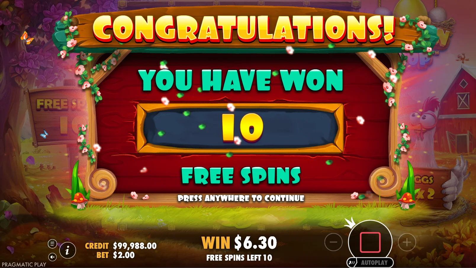 Chicken Drop Game Casino