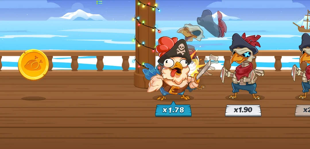 Chicken Pirate Game