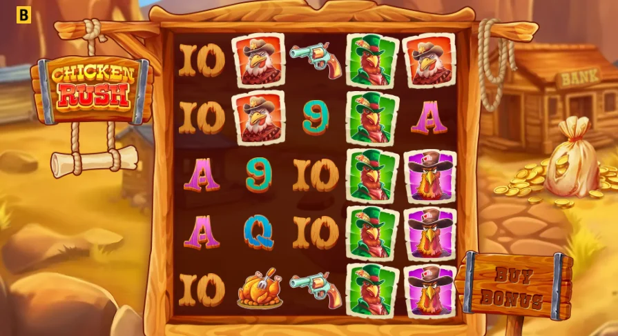 Chicken Rush game