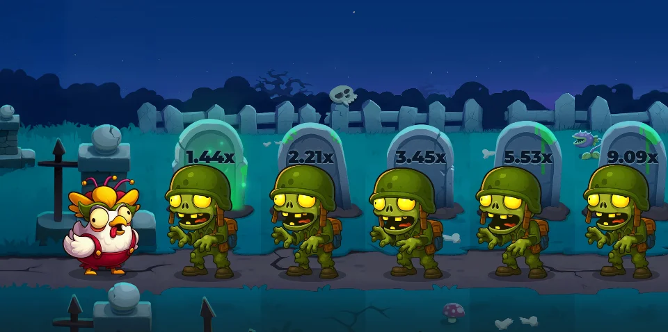 Chicken vs Zombies game casino