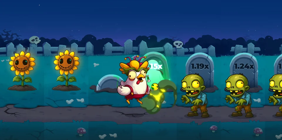 Chicken vs Zombies game