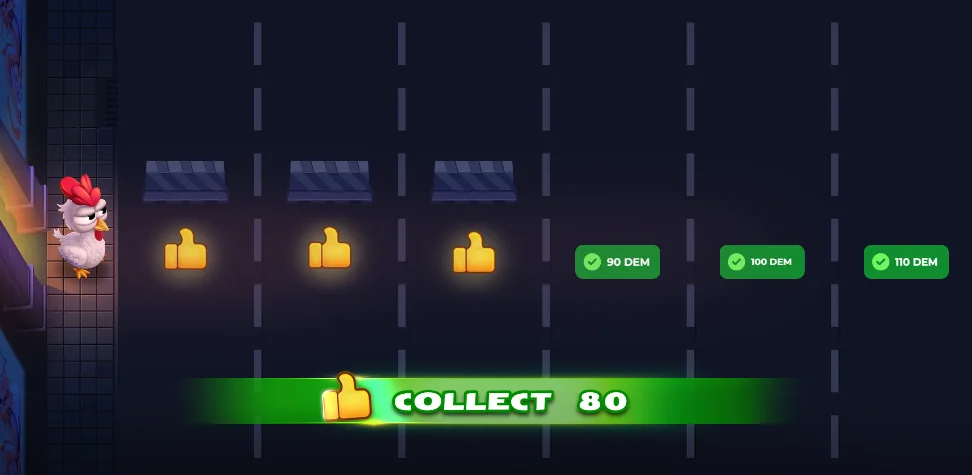 Uncrossable Rush game casino